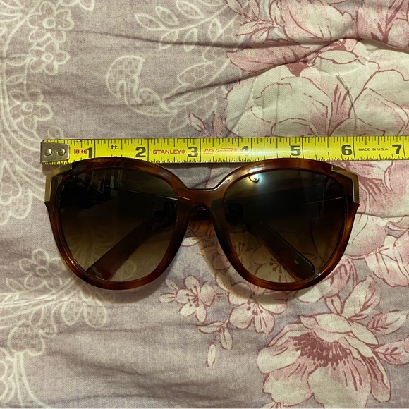 Chloe wide rectangle brown sunglasses! - Picture 10 of 12